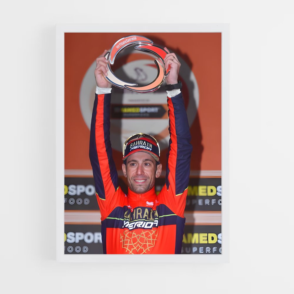 Poster Vincenzo de nibali – affiche Cyclisme (vue 3)